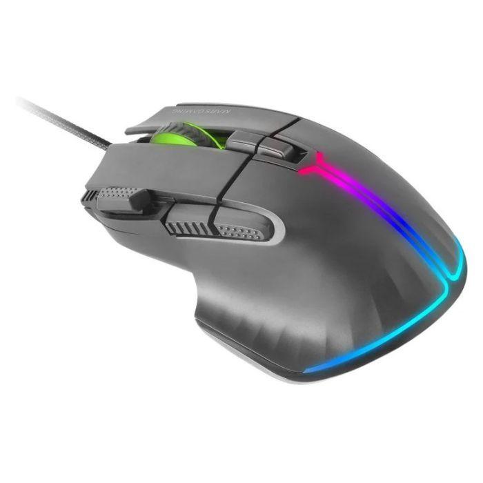 Rato para Jogos MARS GAMING MM-XT (Mão direita - 12800 DPI - Ótico - Preto) — miniatura 3