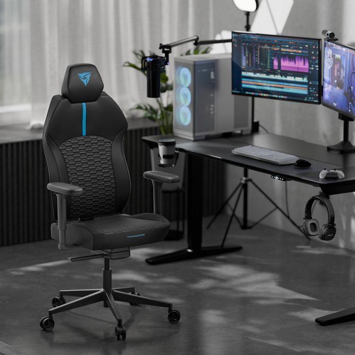 Cadeira Gaming THUNDER X3 SOLO 360 (125 kg - Síncrona - Azul), miniatura 4