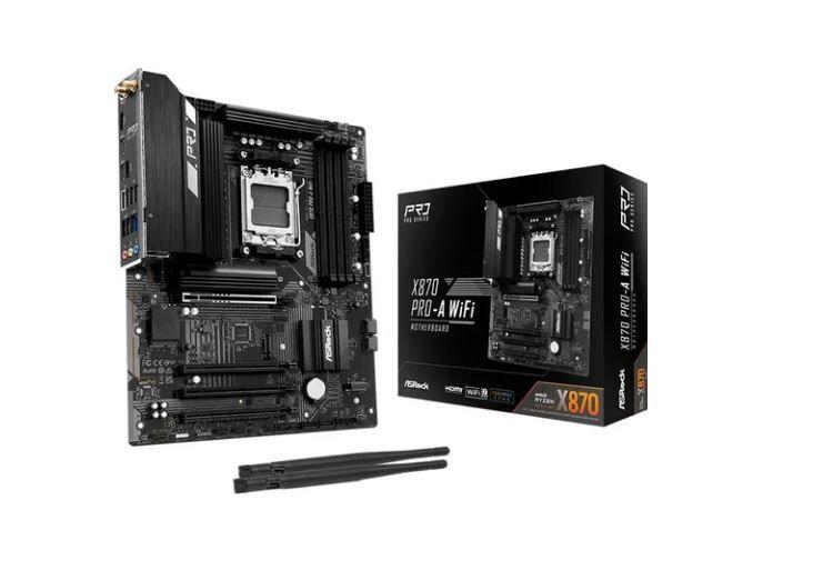 Motherboard ASROCK X870 Pro-A WiFi (AM5 - ATX - Duplo canal)