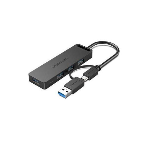 Hub USB-C VENTION CHTBB (0,15 m - Preto) — miniatura 2