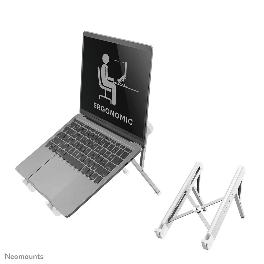 Suporte para Computador Portátil NEOMOUNTS NSLS010 (43,2 cm - Prateado)