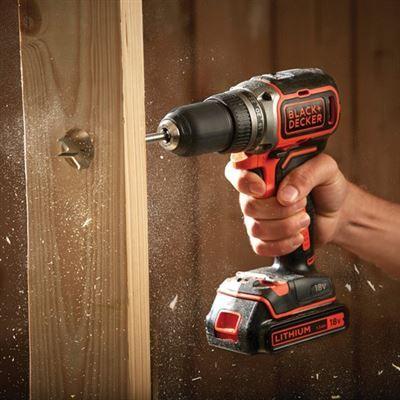 Berbequim Aparafusador BLACK+DECKER BL186K-QW (18 V), miniatura 2