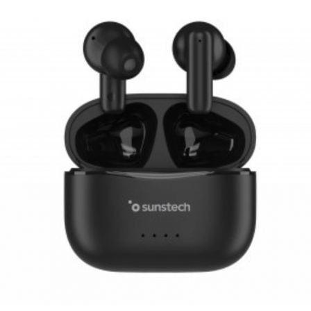 Auscultadores SUNSTECH WavePods BK (Preto)