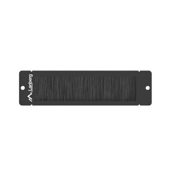 Painel de Escova Passa-cabos LANBERG AK-1104-B (Preto), miniatura 2