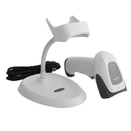 Leitor de Códigos de Barras APPROX APPLS22WH (Com fios - USB - Branco)