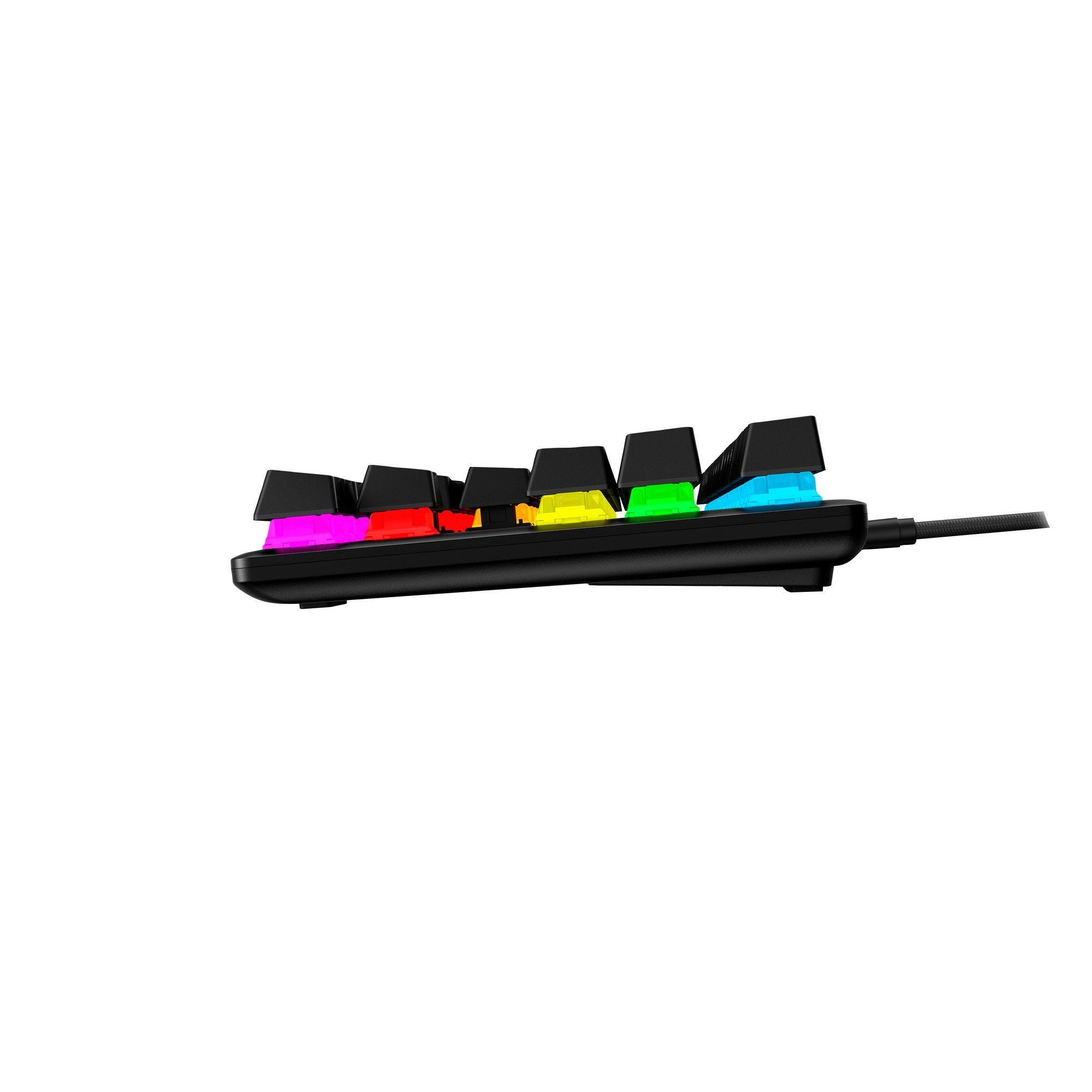 Teclado HYPERX Alloy Origins Core PBT (US - HyperX Blue - USB - Preto) — miniatura 8