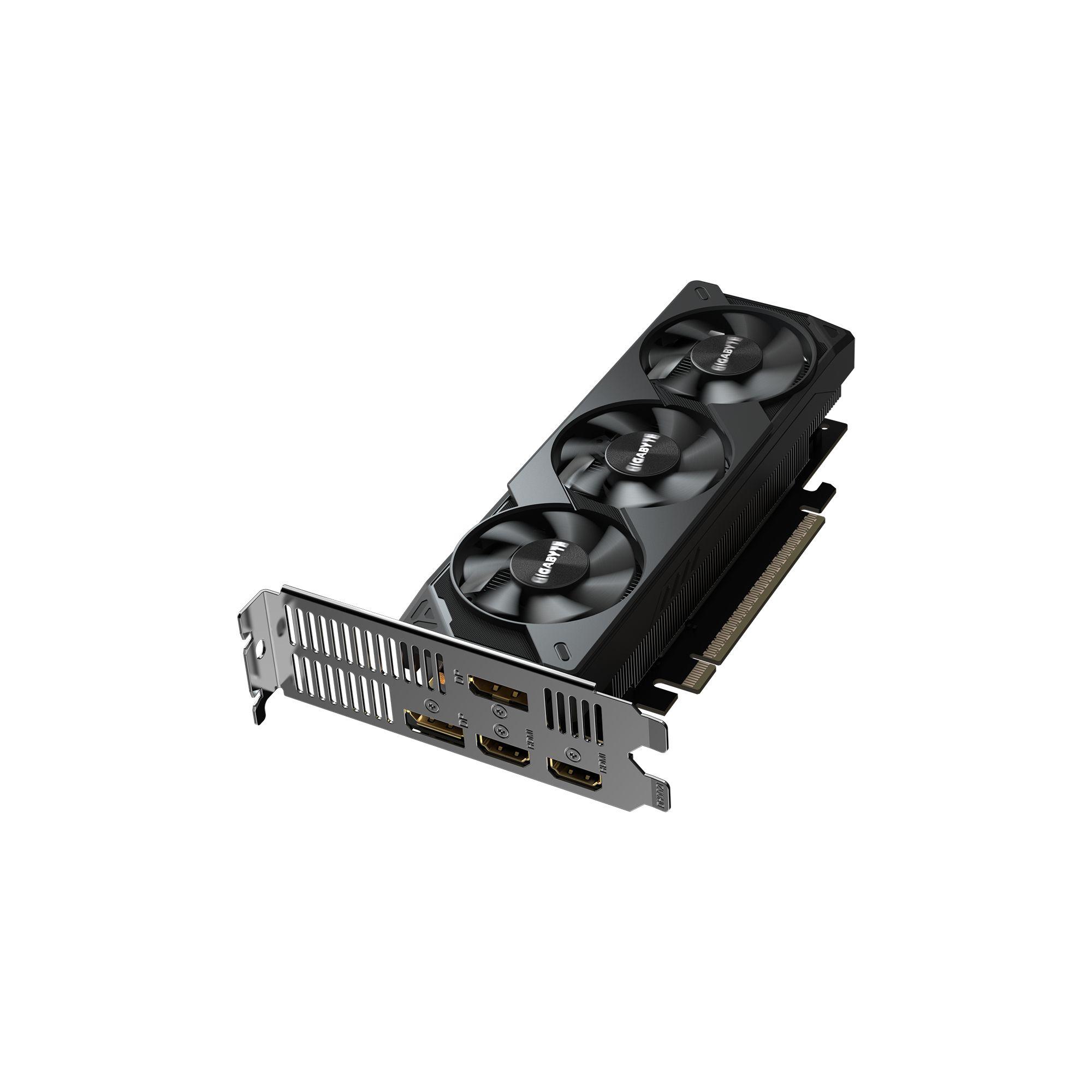 Placa Gráfica GIGABYTE GeForce RTX 5050 OC Low Profile 8G (GeForce RTX 5050 - 20000 MHz - 8 GB - Preto) — miniatura 4