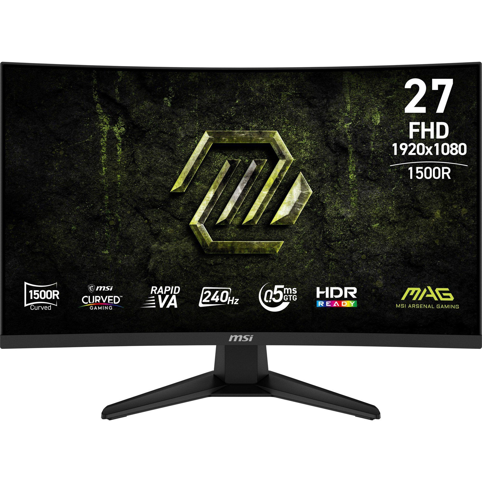 Monitor MSI MAG 275CF X24 (27" - Full HD - 240 Hz - Preto)