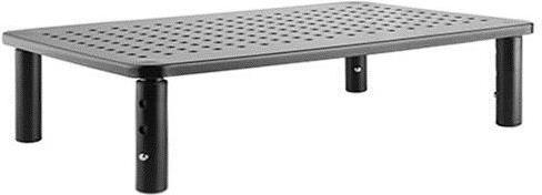 Suporte de Monitor GEMBIRD MS-TABLE-01 (20 kg - Secretária - Preto)