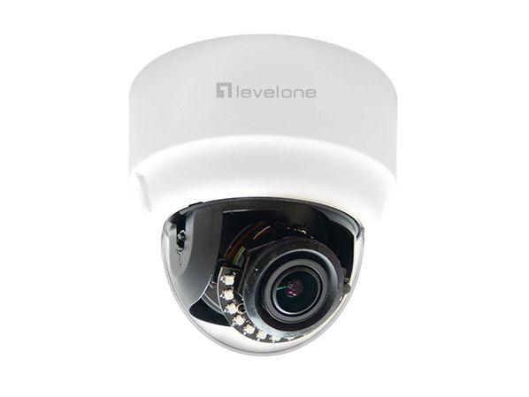 Câmara Dome IP Fixa LEVELONE FCS-3303 (3 MP - 2048 x 1536 pixels - Interior e exterior)