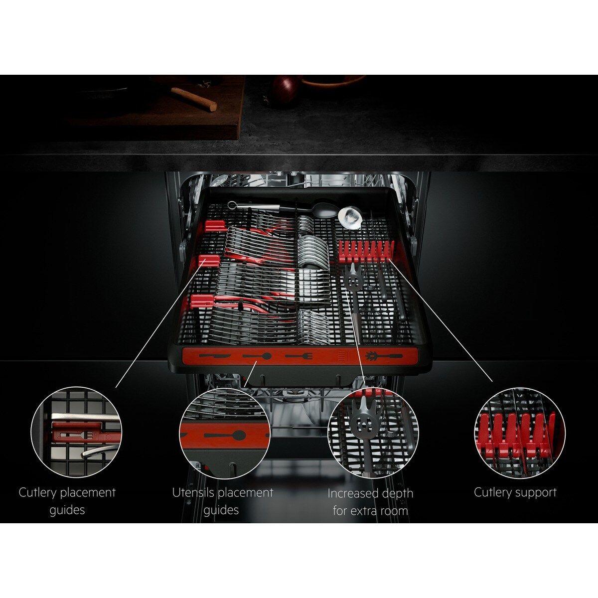 Máquina de Lavar Loiça Encastre AEG FSE73507P (Altura 81,8 cm - 82 cm - 45 cm - Classe D), miniatura 4