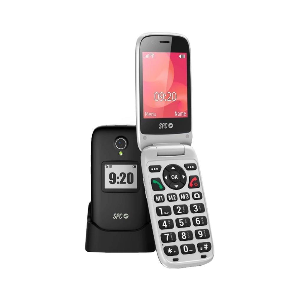 Telemóvel para Seniores SPC Polaris (SIM único - RAM 128 MB - 320 x 240 pixels - Preto)