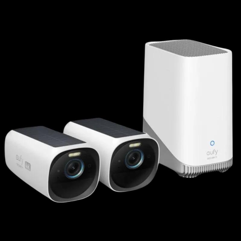 Kit de Câmaras de Segurança ANKER eufyCam 3 S330 T88713W1 (Parede - 3840 x 2160 pixels - IP65, IP67 - Preto e Branco), miniatura 3