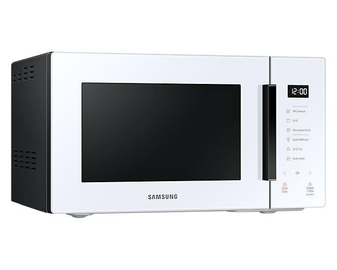 Micro-ondas Grill de Bancada SAMSUNG MG23T5018CW/EC (800 W - 1100 W - 23 l - Branco/Preto) — miniatura 4