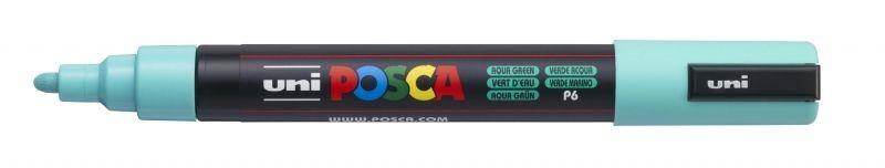 Marcador de Pintura POSCA PC-5M (Plástico - Verde Aqua)