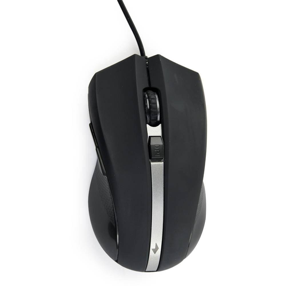 Rato GEMBIRD MUS-GU-02 (Ambidestro - 2400 DPI - Laser - Preto), miniatura 2