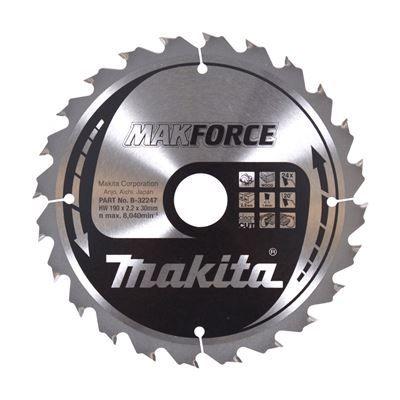 Lâmina para Serra Circular MAKITA MAKFORCE B-32247 (TCT), miniatura 2