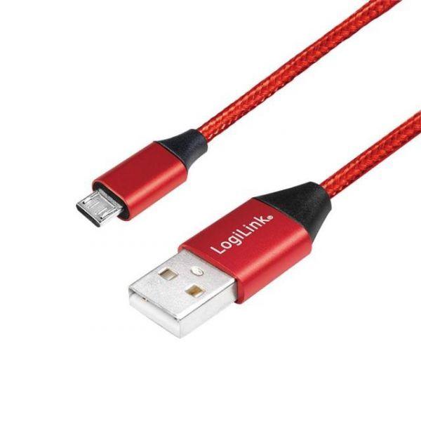 Adaptador LOGILINK AU0010 (0,3 m - Micro-USB B - USB A - Preto) — miniatura 3