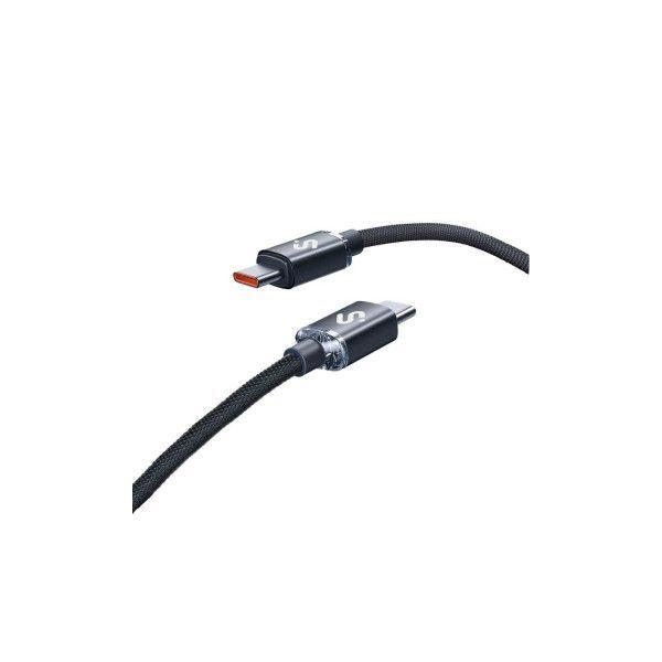 Cabo USB-C SUBBLIM Optimus (1 m - USB C - Preto)