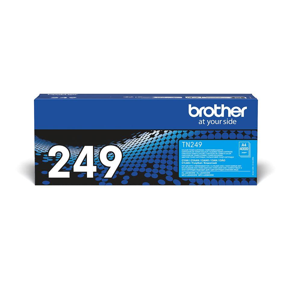 Toner BROTHER TN-249C (4000 páginas - Ciano)