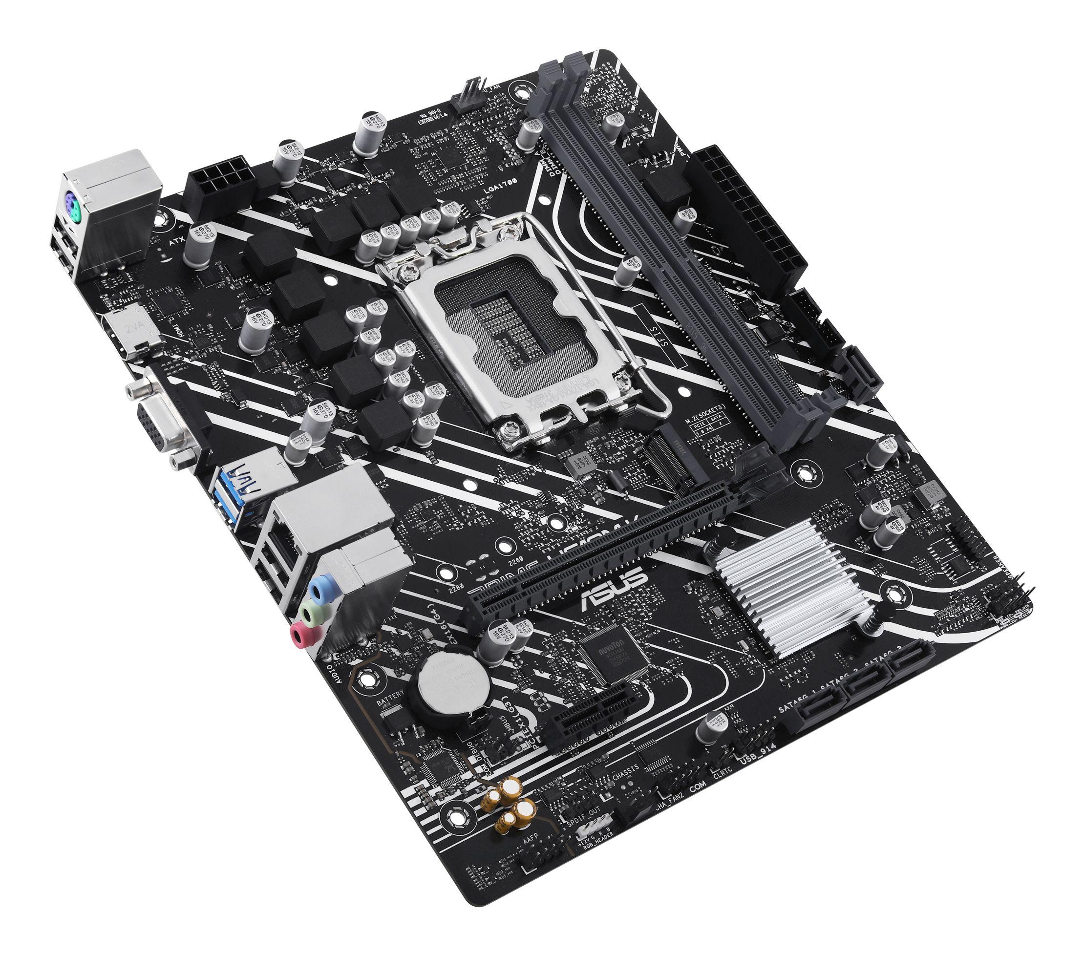 Motherboard ASUS Prime H610M-K (LGA 1700 - micro ATX - Duplo canal - Multicor) — miniatura 5