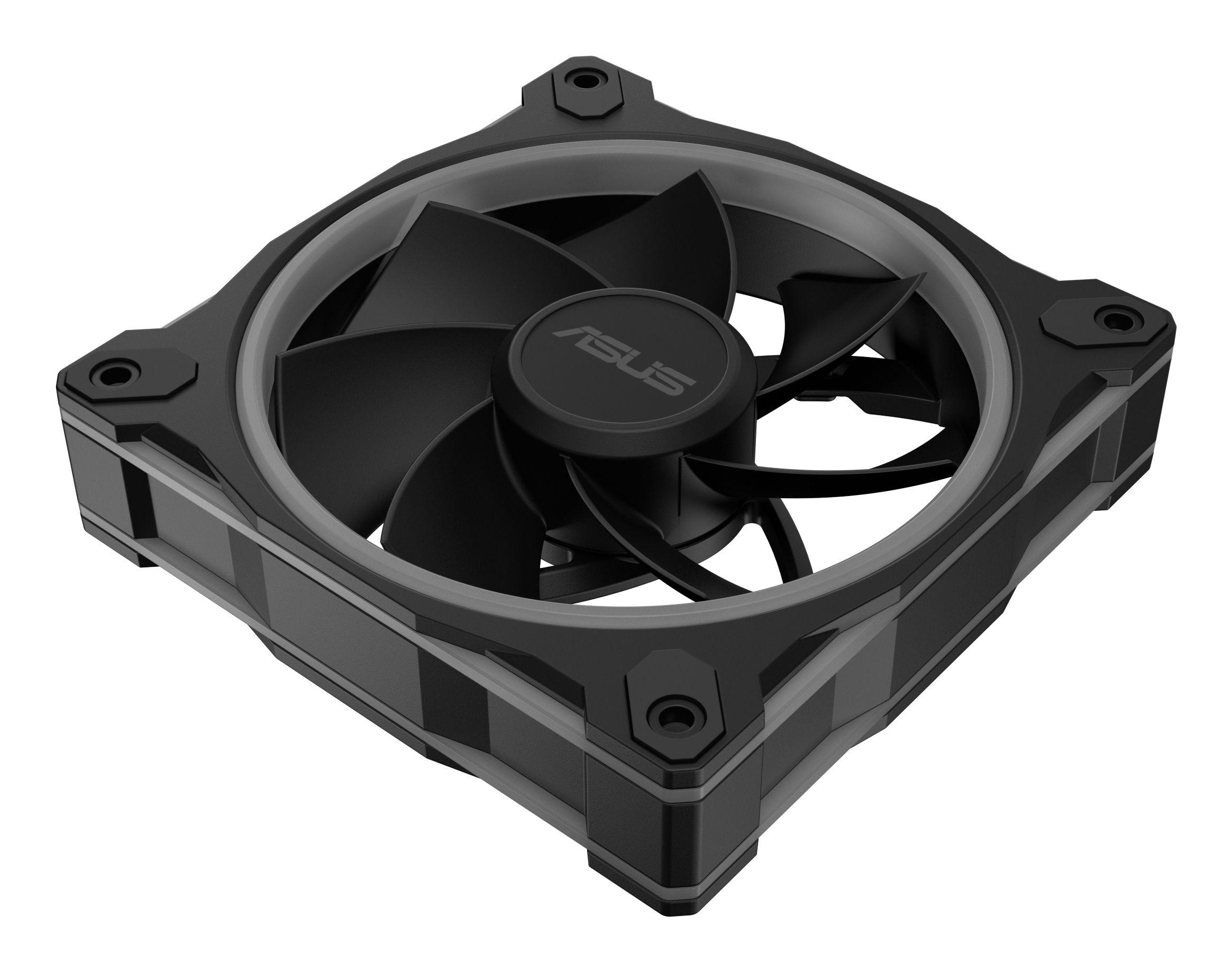 Ventoinha para Caixa PC ASUS Prime MR120 Fan ARGB Reverse (12 cm - Multi - Preto), miniatura 9