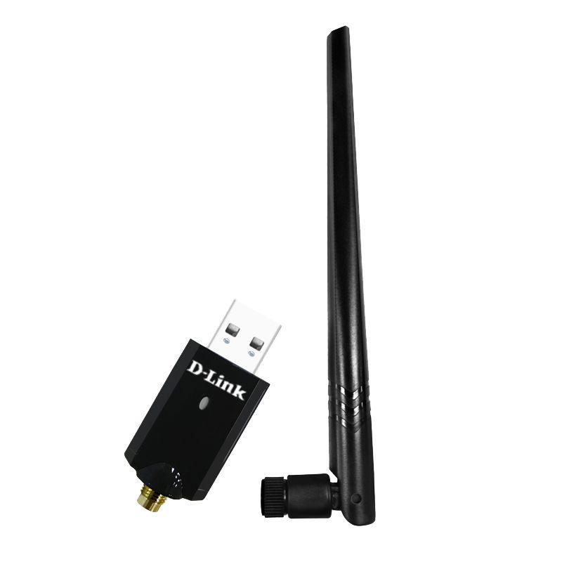 Adaptador USB Wi-Fi D-LINK DWA-185 (Wi-Fi 5 - 867 Mbit/s - Banda dupla - Preto), miniatura 4