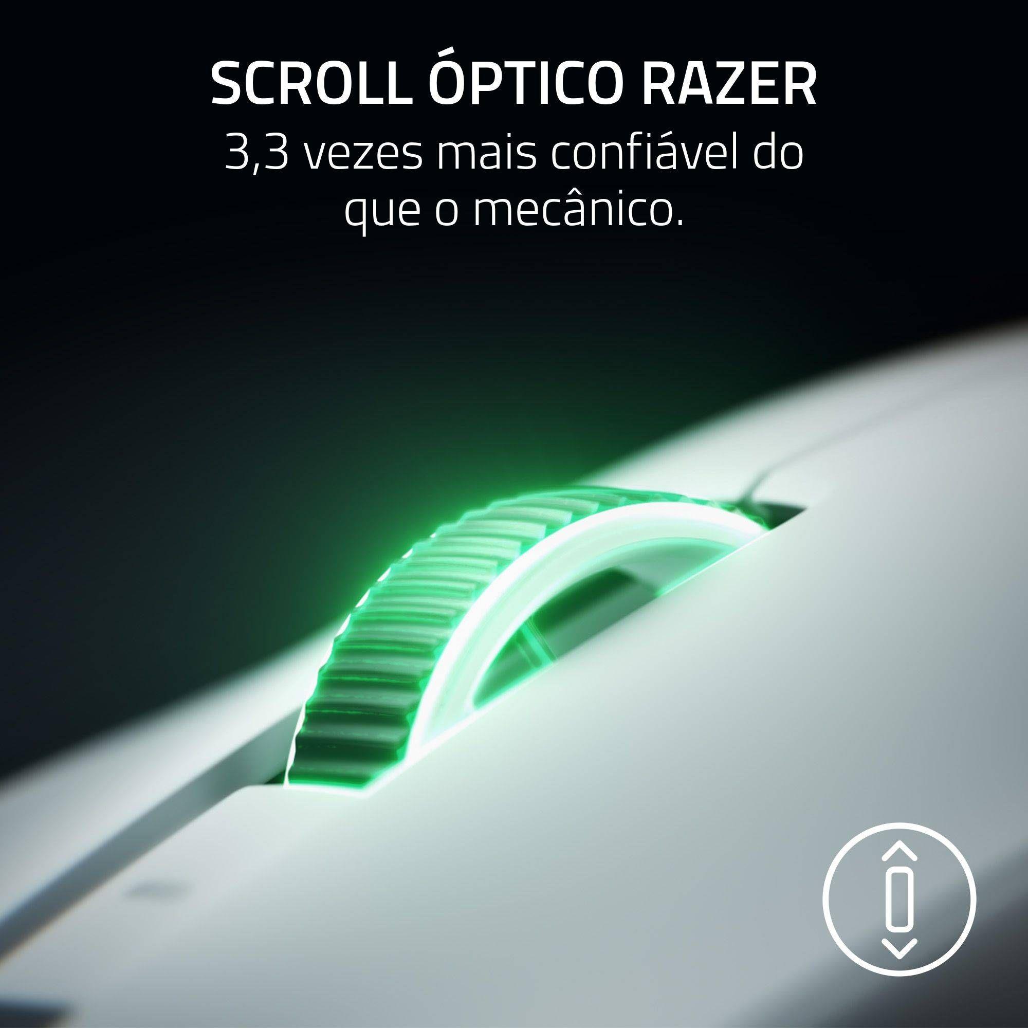 Rato RAZER Viper V4 Pro (Simétrico para destros - 50000 DPI - 750 ips - Branco) — miniatura 5