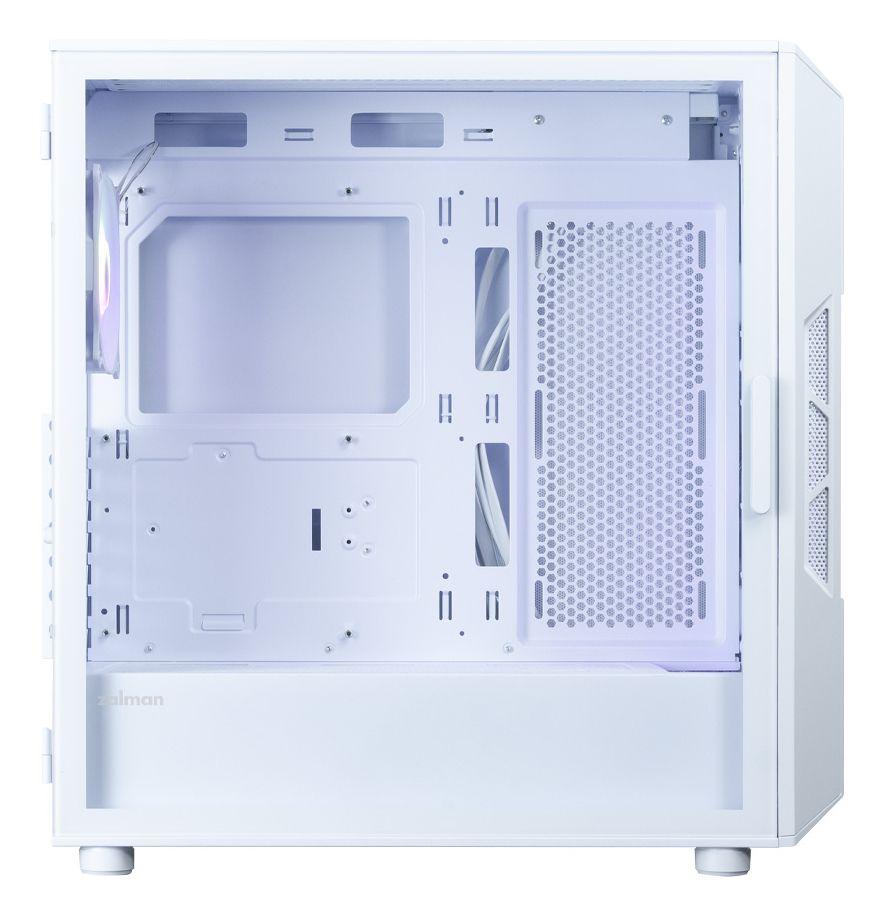 Caixa PC ZALMAN i3 NEO ARGB V2 (ATX, Mini-ITX - Midi Tower - Plástico, aço, vidro temperado - Branco) — miniatura 6