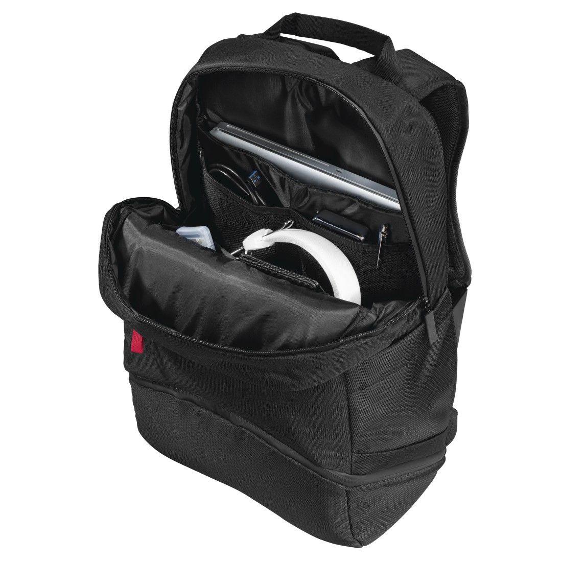 Mochila para Câmara HAMA Matera 160 (Compartimento para portátil até 15,4" - Preto) — miniatura 6