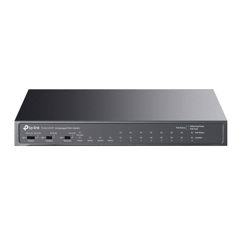 Switch de Rede TP-LINK TL-SL1311P (Fast Ethernet - 7,6 Gbit/s - Até 100 Mbps - Preto), miniatura 4