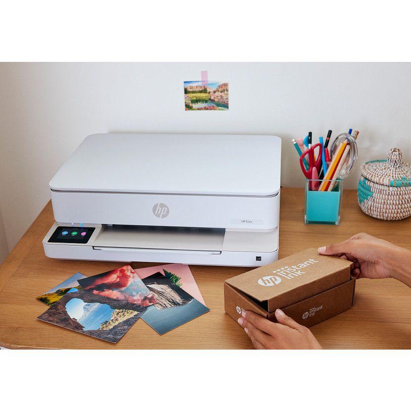 Impressora Multifunções HP ENVY 6120 (A4 - Impressão a cores - 100 folhas - Bege), miniatura 3
