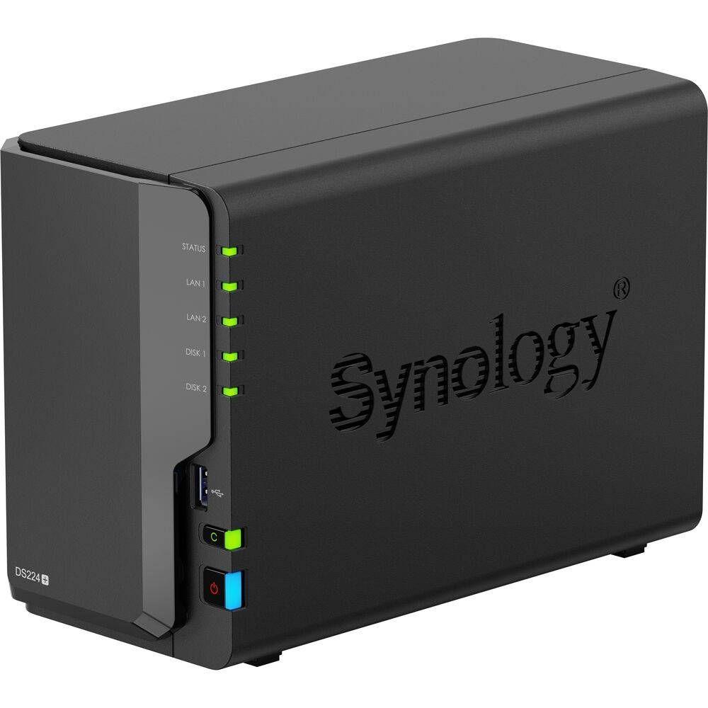 NAS SYNOLOGY DiskStation DS224+ (SATA - 2 GB - 2 baias - Preto) — miniatura 5