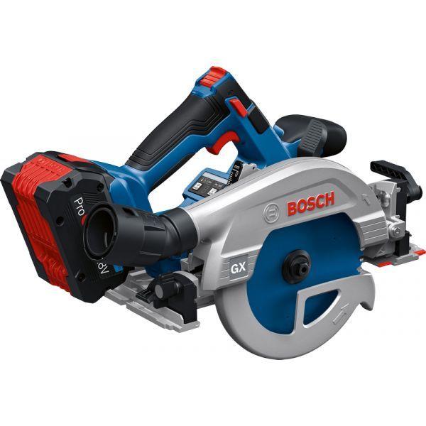Serra Circular Sem Fios BOSCH GKS 18V-57-2 GX Professional (Painel de partículas, Madeira - Azul e Preto), miniatura 2