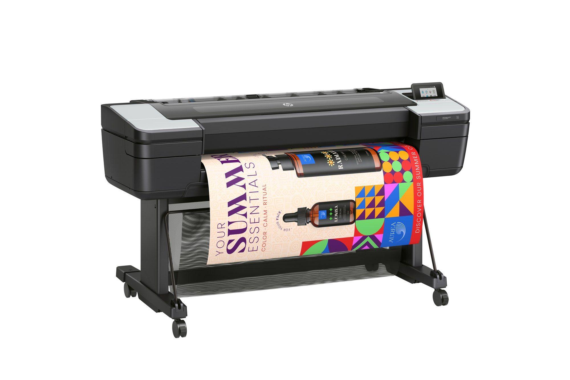 Impressora de Grande Formato HP DesignJet Z6 44-in PostScript (USB Tipo-A - Preto), miniatura 3