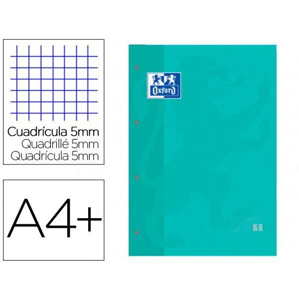 Pack de 5 Blocos de Recarga OXFORD School Classic (210 x 297 mm - Verde menta) — miniatura 2