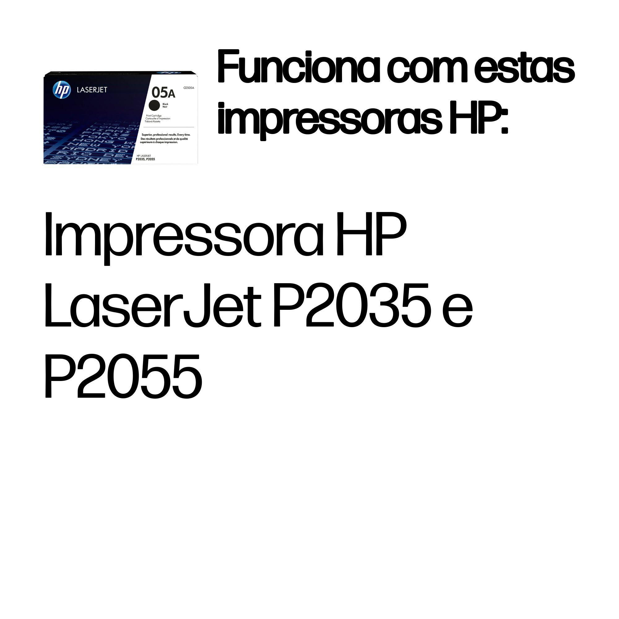 Toner HP 05A CE505A (2300 páginas - Preto) — miniatura 2