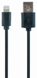 Cabo USB-A para Lightning GEMBIRD CC-USB2-AMLM-1M (1M - USB-A - Preto)