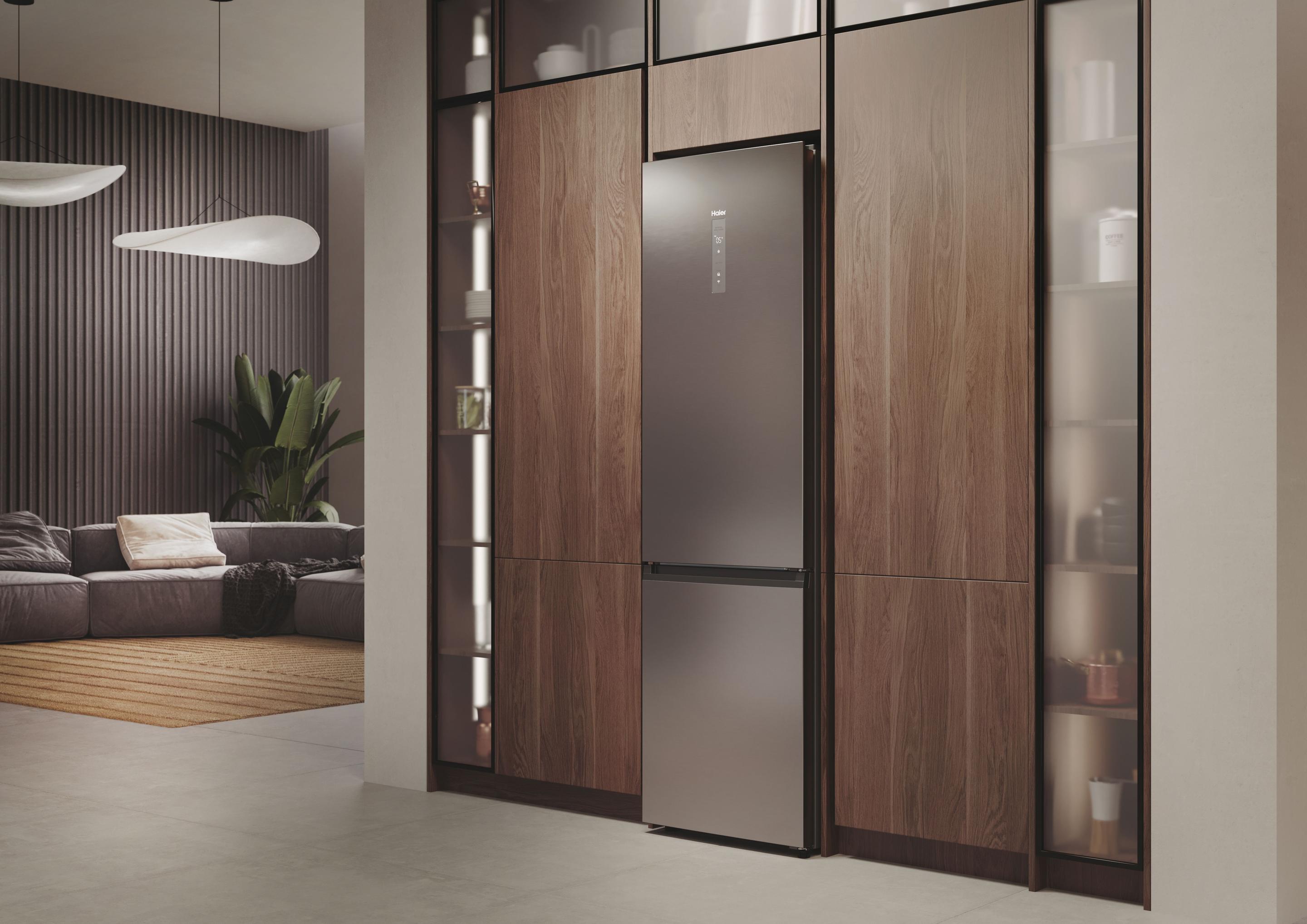 Frigorífico Combinado Independente HAIER HDPW7620AANPK (409 l - hOn - 205x59,5x66,7 cm - Inox), miniatura 15