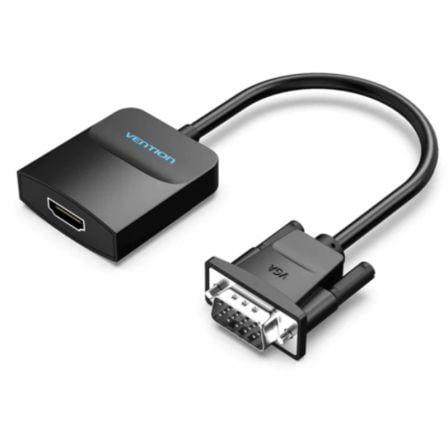 Conversor VENTION ACNBB (0,15 m - VGA macho - HDMI fêmea - Preto)