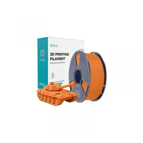 Filamento de Impressão 3D SUNLU PLA+ H-S O (Laranja)