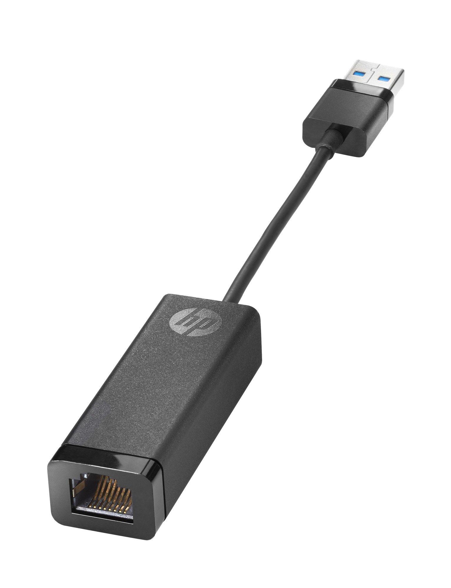 Adaptador USB Ethernet HP G2 (Preto)