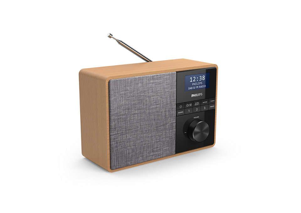 Rádio Portátil PHILIPS TAR5505/10 (5 W - Castanho) — miniatura 4
