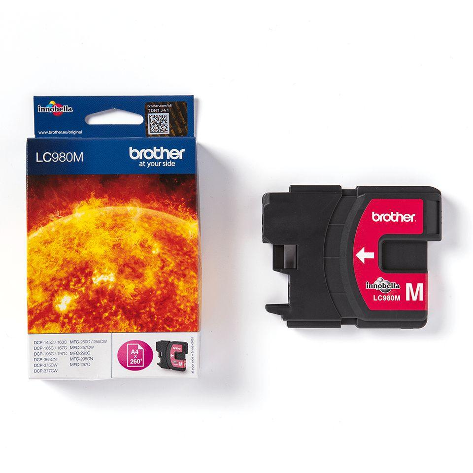 Tinteiro BROTHER LC980M (260 páginas - Magenta) — miniatura 4