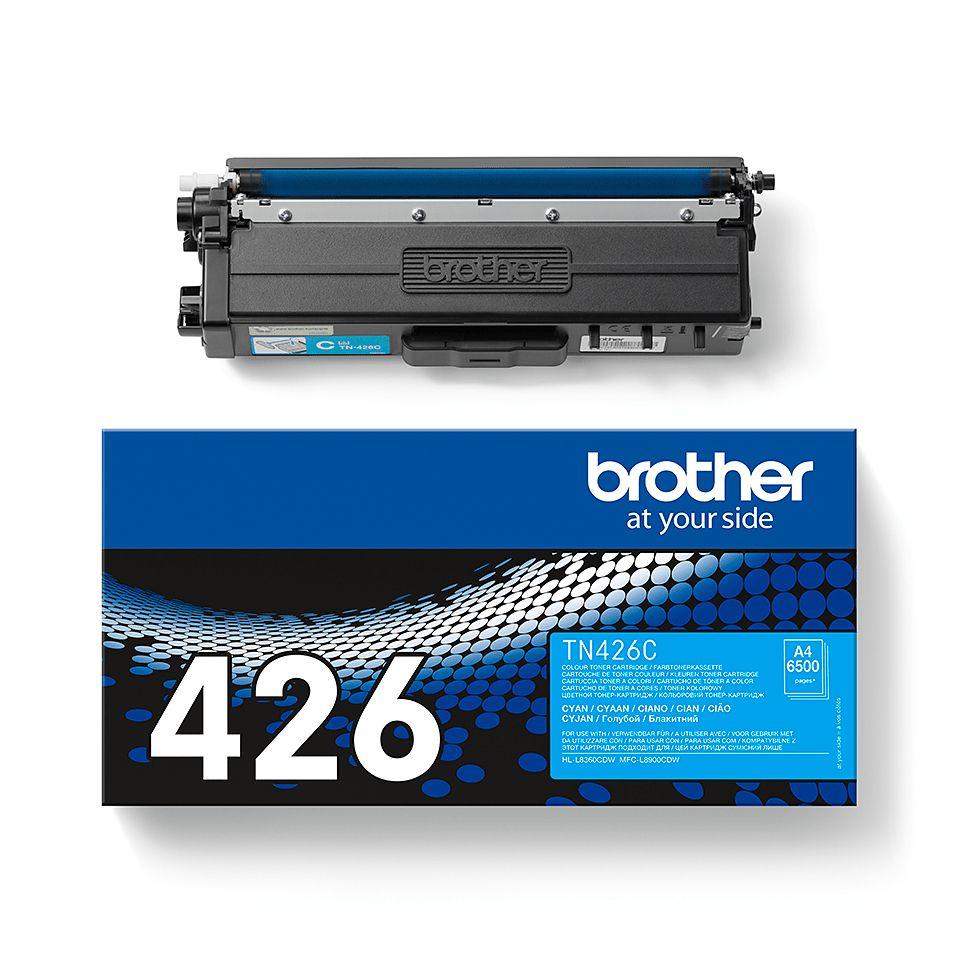 Toner BROTHER TN-426C (6500 páginas - Ciano), miniatura 2