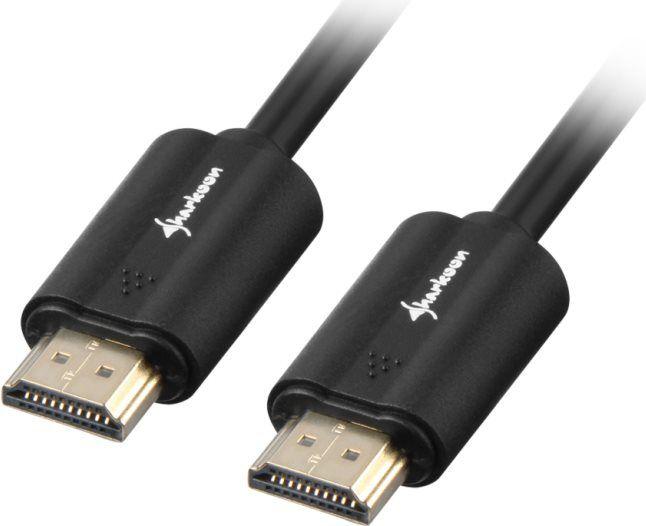 Cabo HDMI SHARKOON 4044951018024 (1 m - Preto)