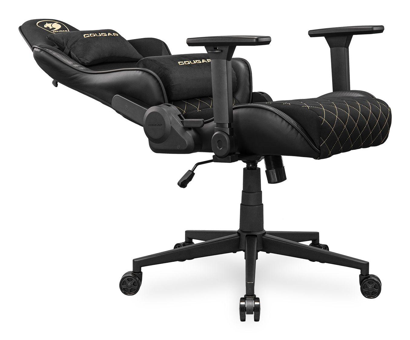 Cadeira Gaming COUGAR ARMOR ONE V2 GOLD F (120 kg - 10 cm - 90–155° - Preto/Dourado), miniatura 6