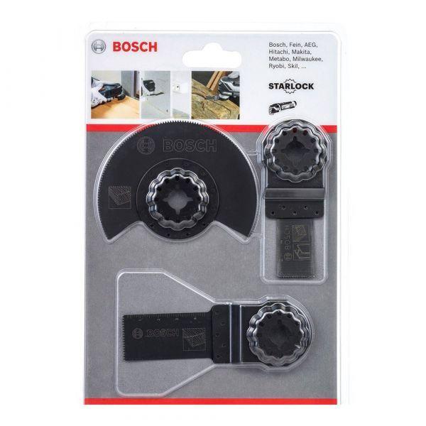 Conjunto de Lâminas de Serra para Multifunções BOSCH GOP Starlock Basic Wood Set (Preto), miniatura 2