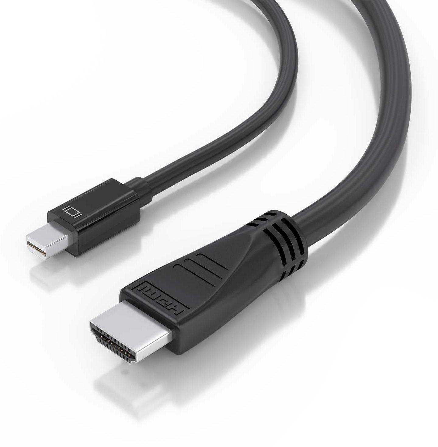 Cabo Conversor Mini DisplayPort para HDMI AISENS A125-0890 (5 m - HDMI Type A - Mini DisplayPort - Preto) — miniatura 3