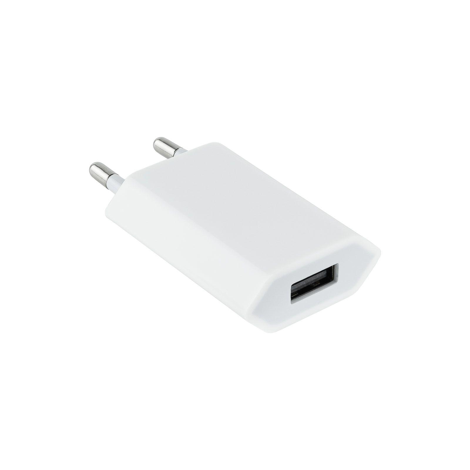 Carregador de Rede USB NANOCABLE 10.10.2001 (5 W - Branco)
